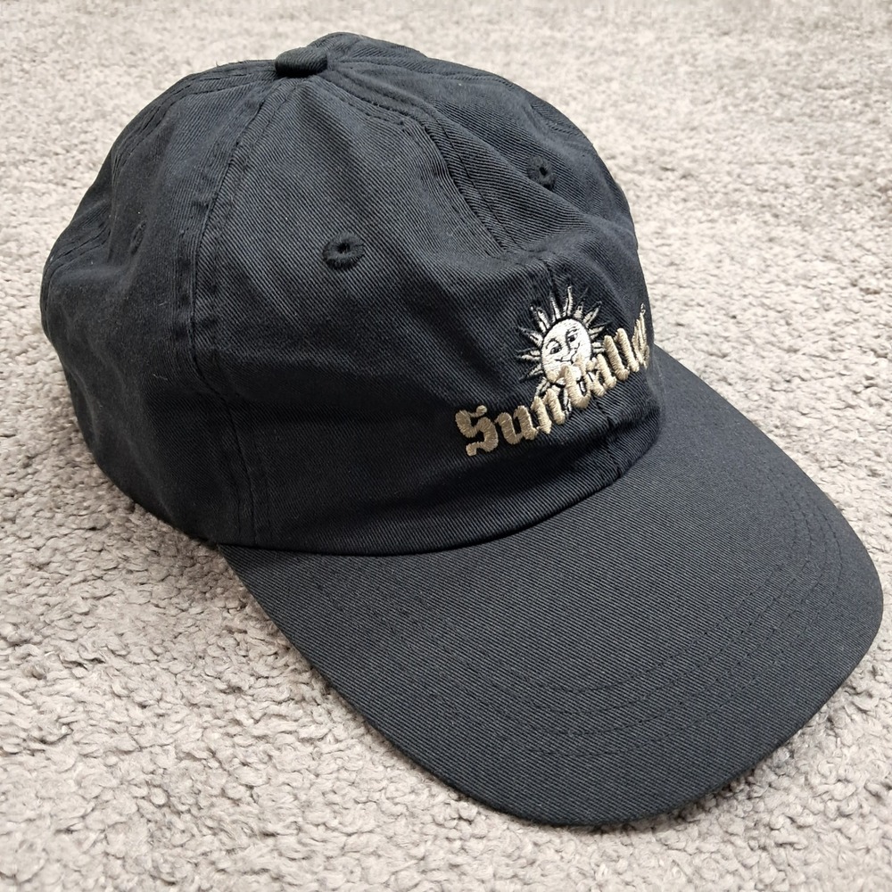 Sun Valley Resort Hat Black Gear For Sports Established 1936 Sun Logo Strapback